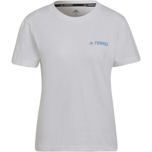 adidas TERREX TEE Női outdoor póló, fehér, méret