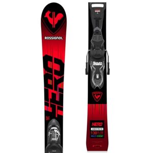 Rossignol HERO JUNIOR XPRESS + JR EXPRESS 7 GW Gyerek pályasíléc, piros, méret