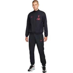 Nike LIVERPOOL FC STRIKE AWAY Férfi futball szett, fekete, méret
