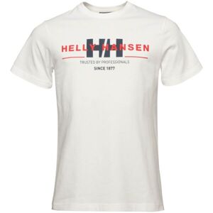Helly Hansen CORE GRAPHIC Férfi póló, fehér, méret