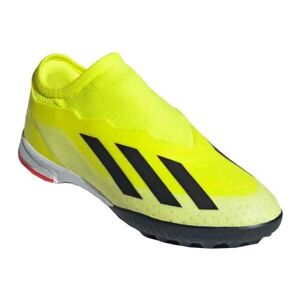 adidas X CRAZYFAST LEAGUE LL TF J Gyerek turf futballcipő, sárga, méret 36