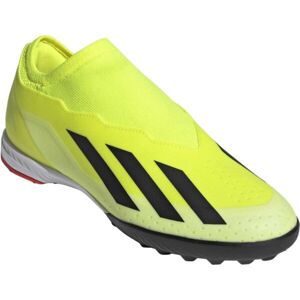 adidas X CRAZYFAST LEAGUE LL TF Férfi turf futballcipő, sárga, méret 44 2/3
