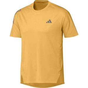 adidas ADIZERO TEE M Férfi póló sportoláshoz, sárga, méret