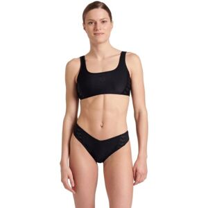 Arena TEAM STRIPE Vonzó női bikini, fekete, méret
