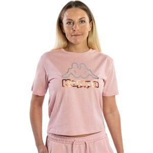 Kappa LOGO FALELLA Női póló, rózsaszín, méret