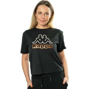 Kappa LOGO FALELLA Női póló, fekete, méret