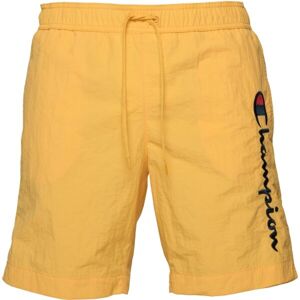 Champion LEGACY Férfi úszó rövidnadrág, sárga, méret