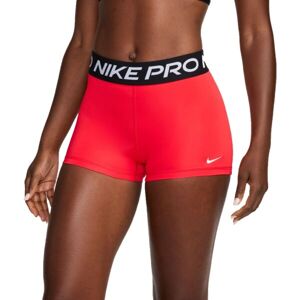 Nike PRO 365 Női elasztikus rövidnadrág, piros, méret