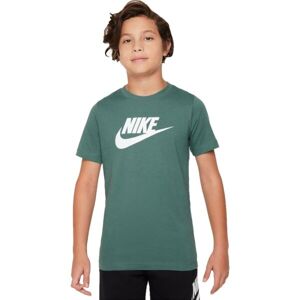 Nike NSW TEE FUTURA ICON TD B Fiú póló, zöld, méret