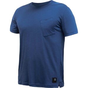 Sensor MERINO AIR TRAVELLER Férfi funkcionális póló, kék, méret