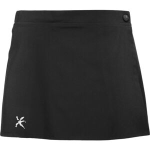 Klimatex POPPY Női átlapolós sportszoknya, fekete, méret