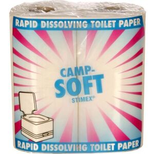 STIMEX SUPER SOFT WC-papír vegyi WC-hez, fehér, méret
