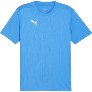 Puma TEAMFINAL TRAINING JERSEY Férfi póló sportoláshoz, kék, méret