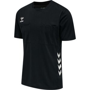 Hummel REFEREE CHEVRON JERSEY Játékvezető mez, fekete, méret