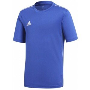 adidas CORE18 JSY Y Junior futballmez, kék, méret
