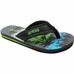 Aress ARNOLD Gyerek flip-flop papucs, szürke, méret