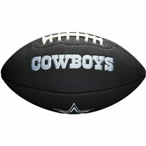 Wilson MINI NFL TEAM SOFT TOUCH FB BL DL Mini labda amerikai futballhoz, fekete, méret