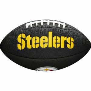 Wilson MINI NFL TEAM SOFT TOUCH FB BL PT Mini labda amerikai futballhoz, fekete, méret