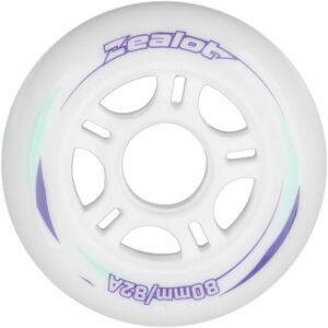 Zealot 80-82A WHEELS 4PACK Görkorcsolya kerekek, fehér, méret