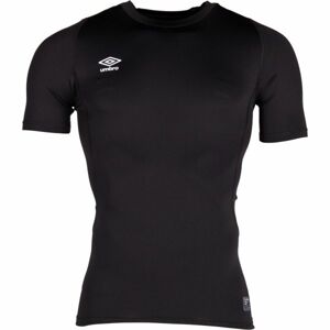 Umbro CORE SS CREW BASELAYER Férfi sport póló, fekete, méret