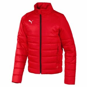 Puma LIGA CASUALS PADDED JKT JR Gyerek kabát, piros, méret