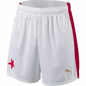 Puma SK SLAVIA SHORTS HOME Egyedi futball rövidnadrág, fehér, méret