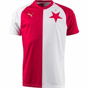 Puma SK SLAVIA HOME PRO Egyedi futball mez, piros, méret