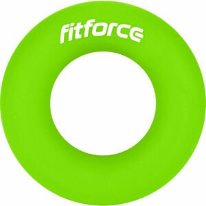 Fitforce RINGGRIP M Marokerősítő karika, fényvisszaverő neon, méret