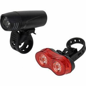 Arcore ASL-3 Lámpa szett kerékpárra, fekete, méret