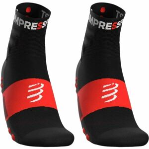 Compressport TRAINING SOCKS 2-PACK Sportzokni, fekete, méret