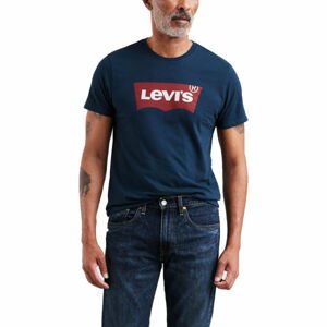 Levi's® GRAPHIC SET-IN NECK Férfi póló, sötétkék, méret