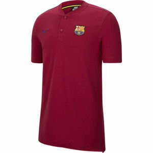 Nike FCB M NSW MODERN GSP AUT Férfi galléros póló, bordó, méret