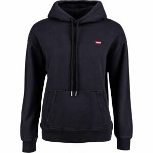 Levi's® STANDARD HOODIE Női pulóver, fekete, méret