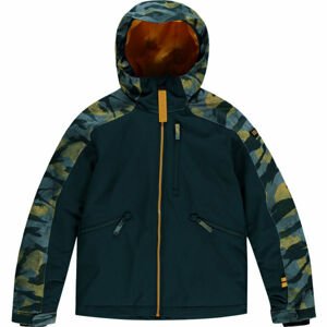 O'Neill PB DIABASE JACKET Fiú sí/snowboard kabát, sötétzöld, méret