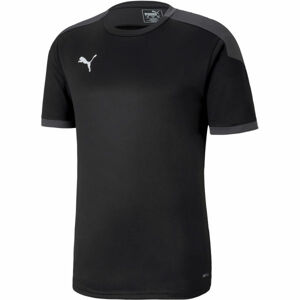 Puma TEAM FINAL 21 TRAINING JERSEY Férfi edzőpóló, fekete, méret