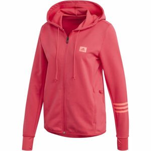 adidas DESIGNED TO MOVE MOTION FULLZIP HOODIE Női pulóver, rózsaszín, méret