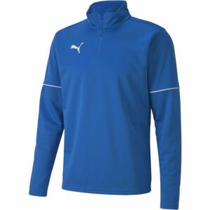 Puma TEAMGOAL 1 4 ZIP TOP CORE Férfi pulóver, kék, méret