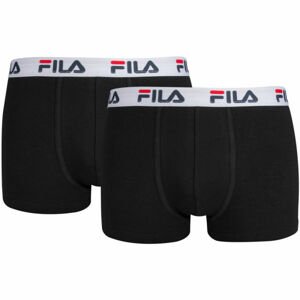 Fila MAN BOXERS 2 PACK Férfi boxeralsó, fekete, méret