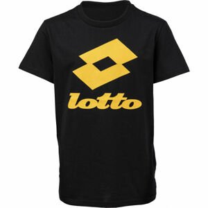 Lotto DREAMS B III TEE BS JS Fiú póló, fekete, méret