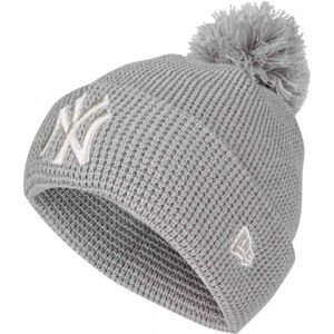 New Era FEMALE BOBBLE CUFF NEW YORK YANKEES Női maszk, szürke, méret