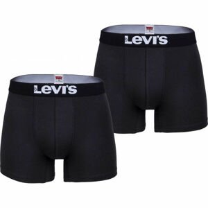 Levi's® MEN SOLID BASIC BOXER 2P Férfi boxeralsó, fekete, méret