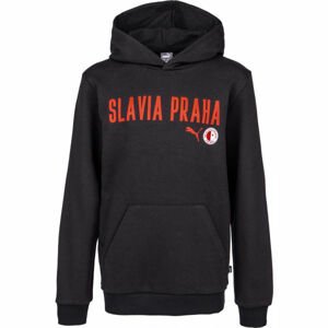Puma Slavia Prague Graphic Hoody BLK Férfi pulóver, fekete, méret