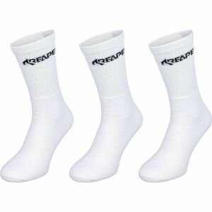 Reaper Sportsock 3-pack Uniszex zokni, fehér, méret