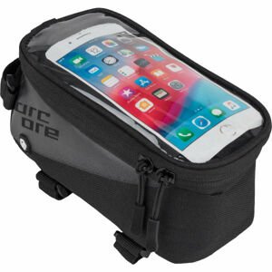 Arcore TOP FRAME BAG PHONE Kerékpáros váztáska telefontokkal, fekete, méret