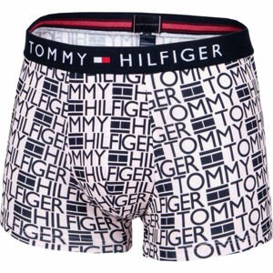 Tommy Hilfiger TRUNK PRINT Férfi boxeralsó, fehér, méret