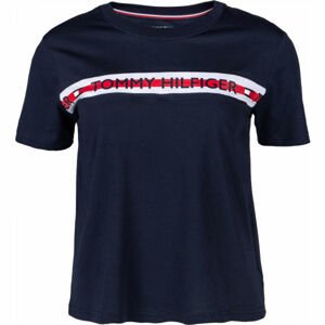 Tommy Hilfiger SS TEE Női póló, sötétkék, méret