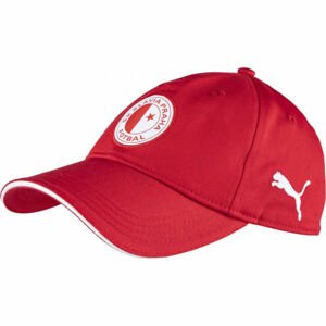 Puma TEM CAP BLK SLAVIA PRAGUE Baseball sapka, piros, méret