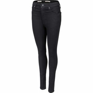 Levi's® MILE HIGH SUPER SKINNY BLACK G Női nadrág, fekete, méret