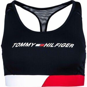 Tommy Hilfiger MID INTENSITY CB RACER BRA Női sportmelltartó, sötétkék, méret