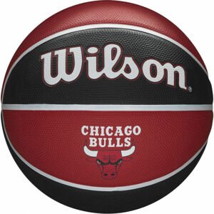 Wilson NBA TEAM TRIBUTE BULLS Kosárlabda, piros, méret